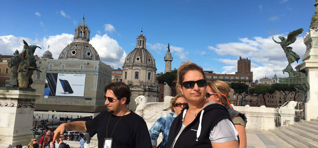 Vittorio Emanuele II Abidesi & Piazza Venezia - Roma